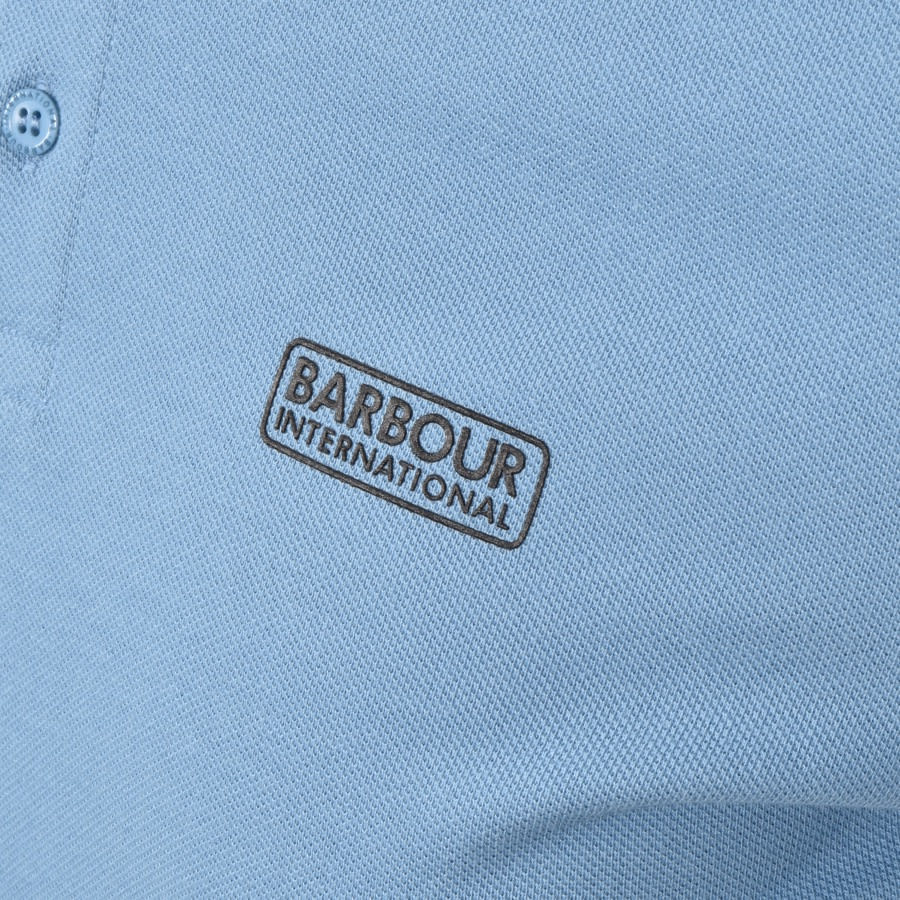 Alternative Image for ProductBarbour International Ampere Polo T Shirt Blue3
